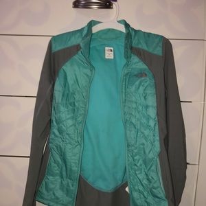 Teal North Face Jacket